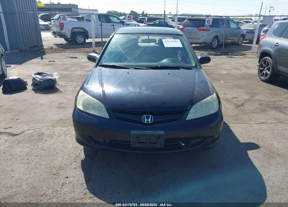 2004 HONDA CIVIC LX VIN: 2HGES16594H620020