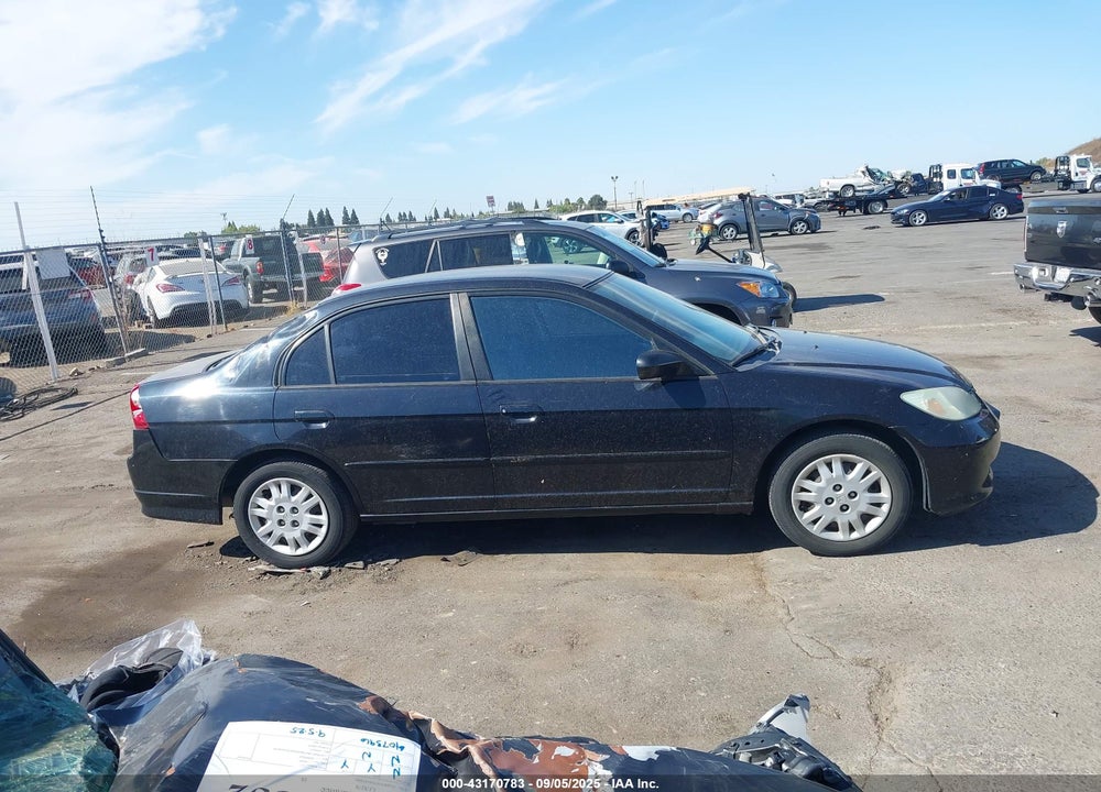 2004 HONDA CIVIC LX VIN: 2HGES16594H620020