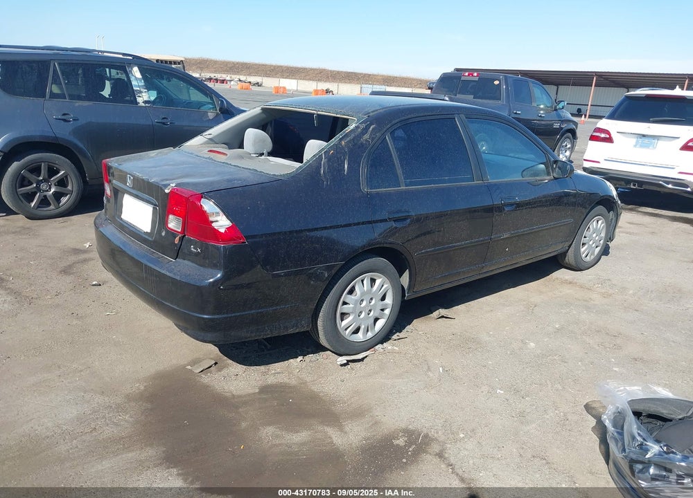 2004 HONDA CIVIC LX VIN: 2HGES16594H620020