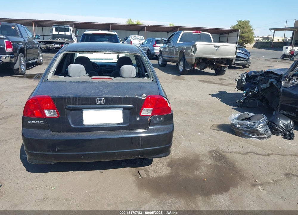 2004 HONDA CIVIC LX VIN: 2HGES16594H620020