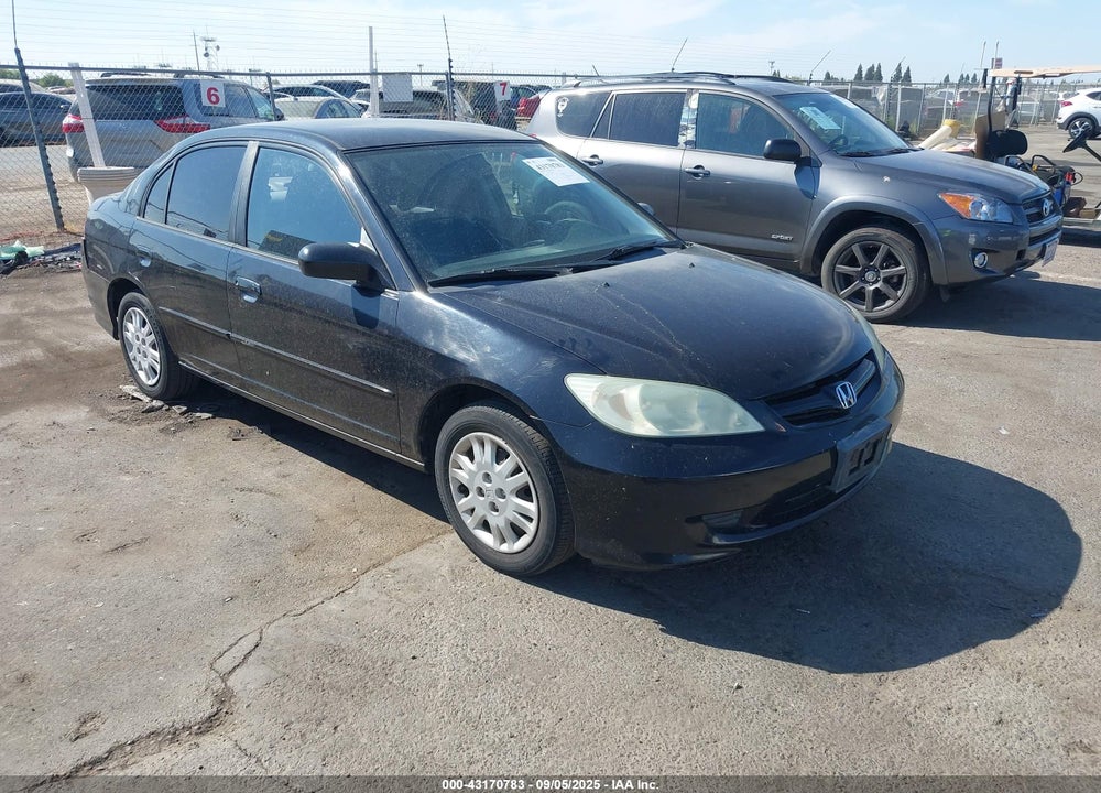 2004 HONDA CIVIC LX VIN: 2HGES16594H620020