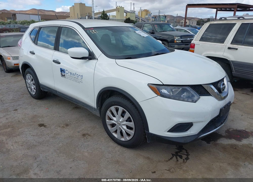 2016 NISSAN ROGUE S VIN: KNMAT2MV3GP632389