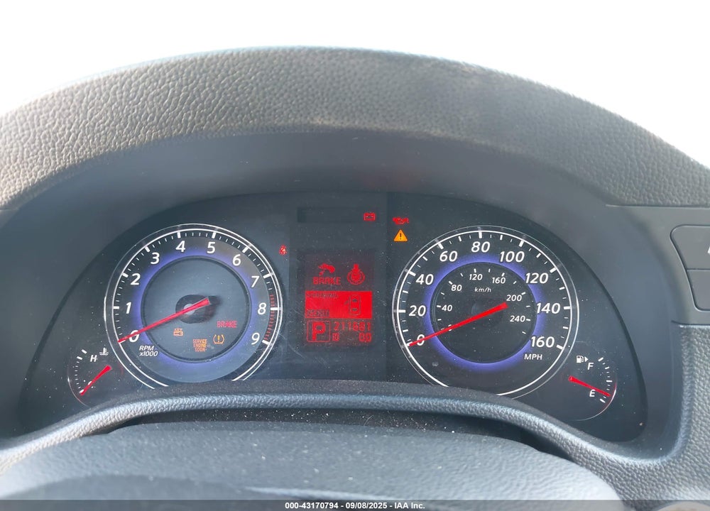 2008 INFINITI G35X VIN: JNKBV61F88M256731