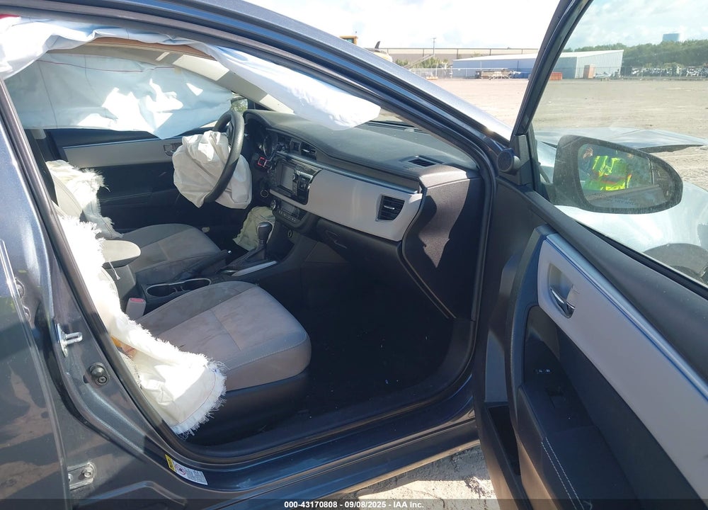 2015 TOYOTA COROLLA VIN: 2T1BURHE6FC395172