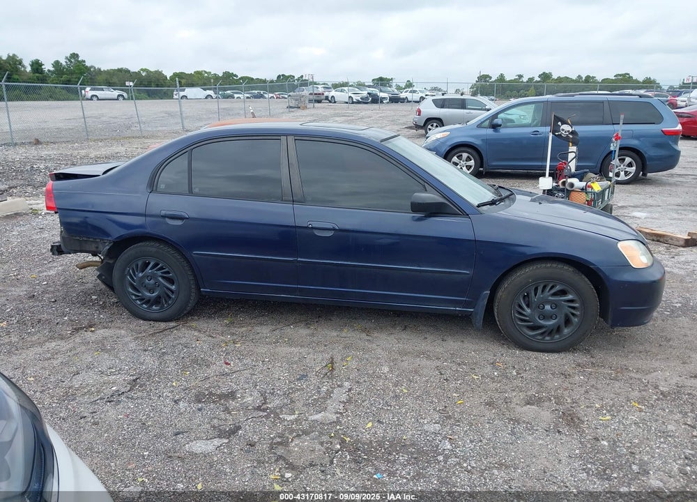 2003 HONDA CIVIC EX VIN: 2HGES26723H552178