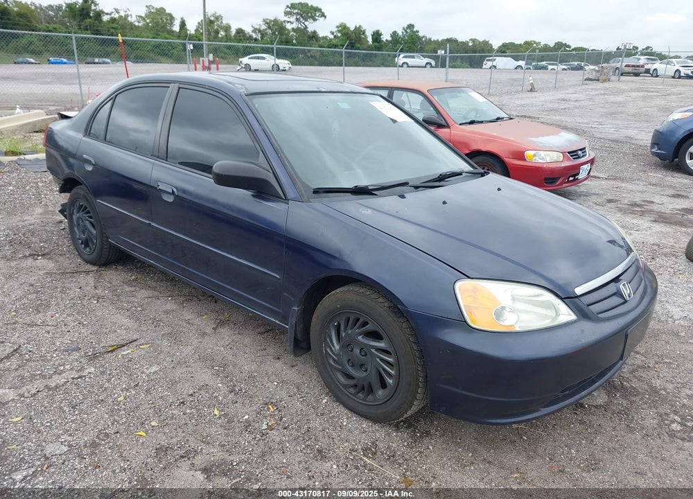 2003 HONDA CIVIC EX VIN: 2HGES26723H552178