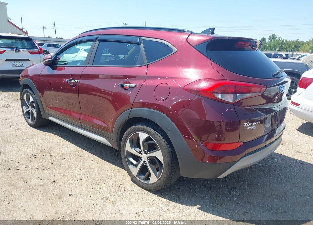 2017 HYUNDAI TUCSON LIMITED VIN: KM8J3CA23HU537801