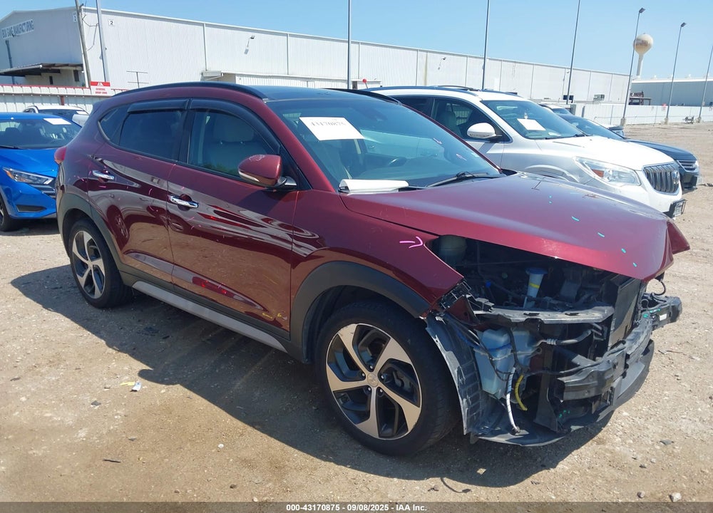2017 HYUNDAI TUCSON LIMITED VIN: KM8J3CA23HU537801