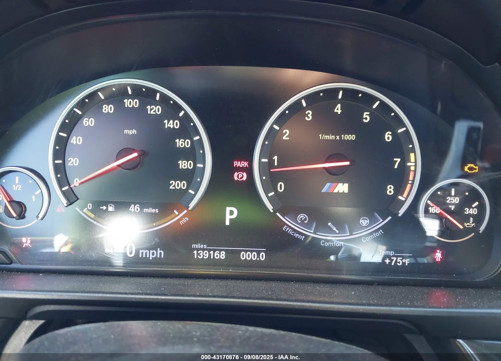 2013 BMW M5 VIN: WBSFV9C51DD095635