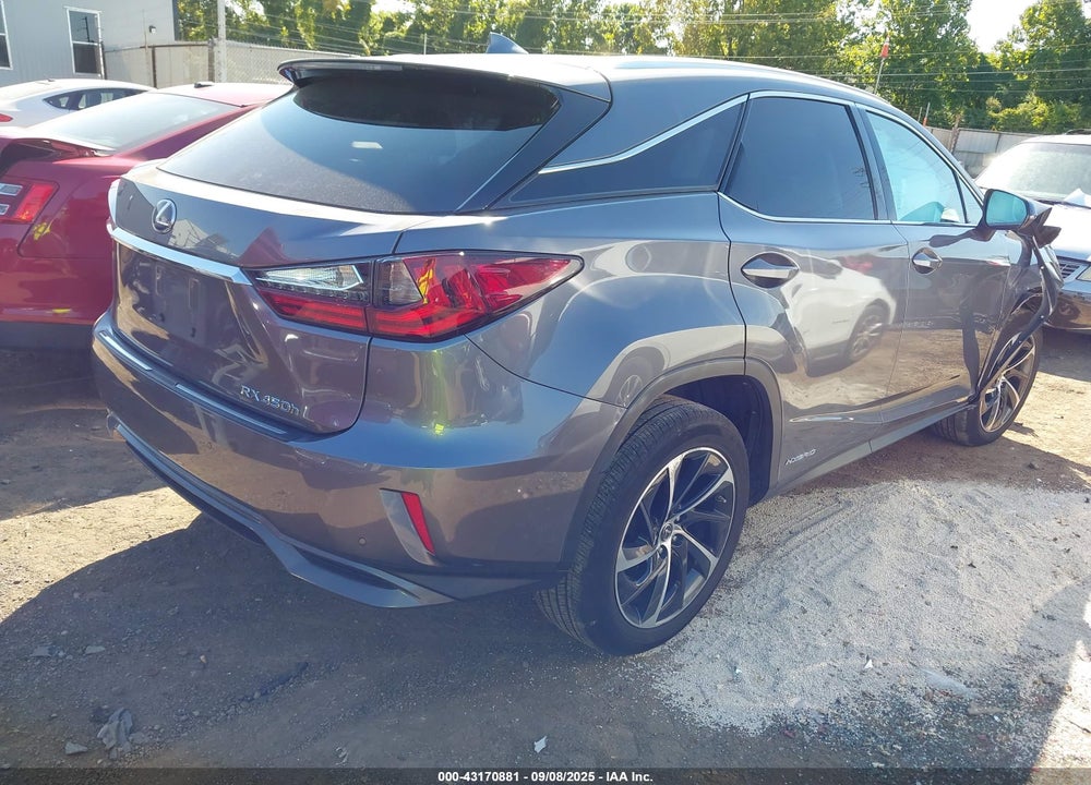 2019 LEXUS RX 450H VIN: 2T2BGMCA1KC033528