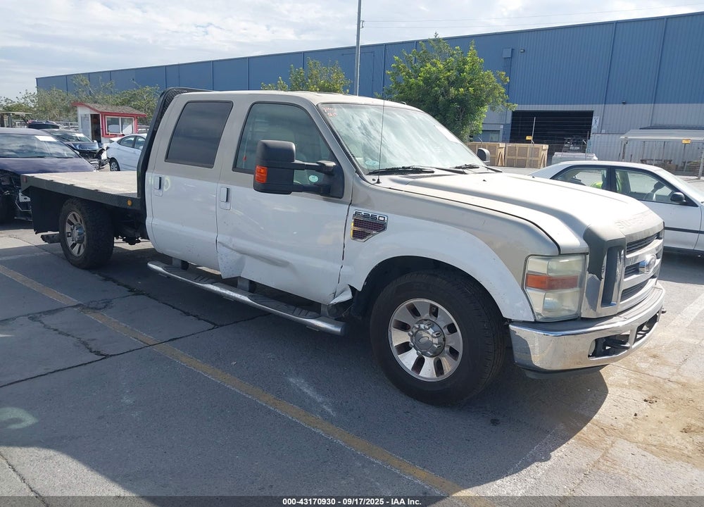 2008 FORD F-250 LARIAT VIN: 1FTSW20R68EB43387