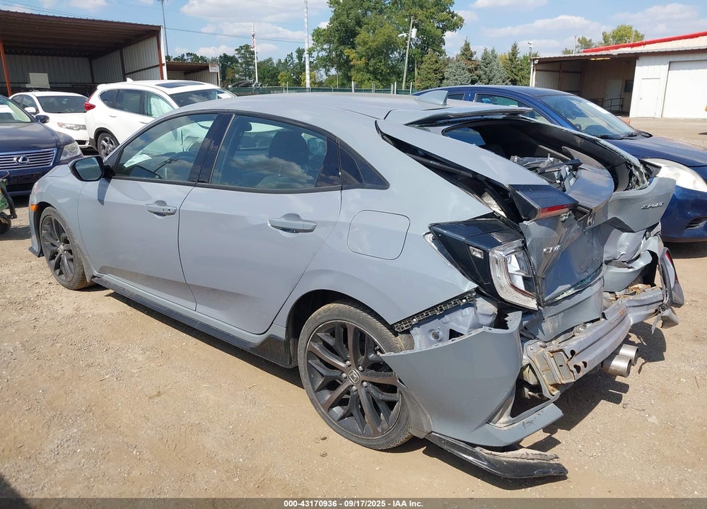 2021 HONDA CIVIC VIN: SHHFK7H49MU209280