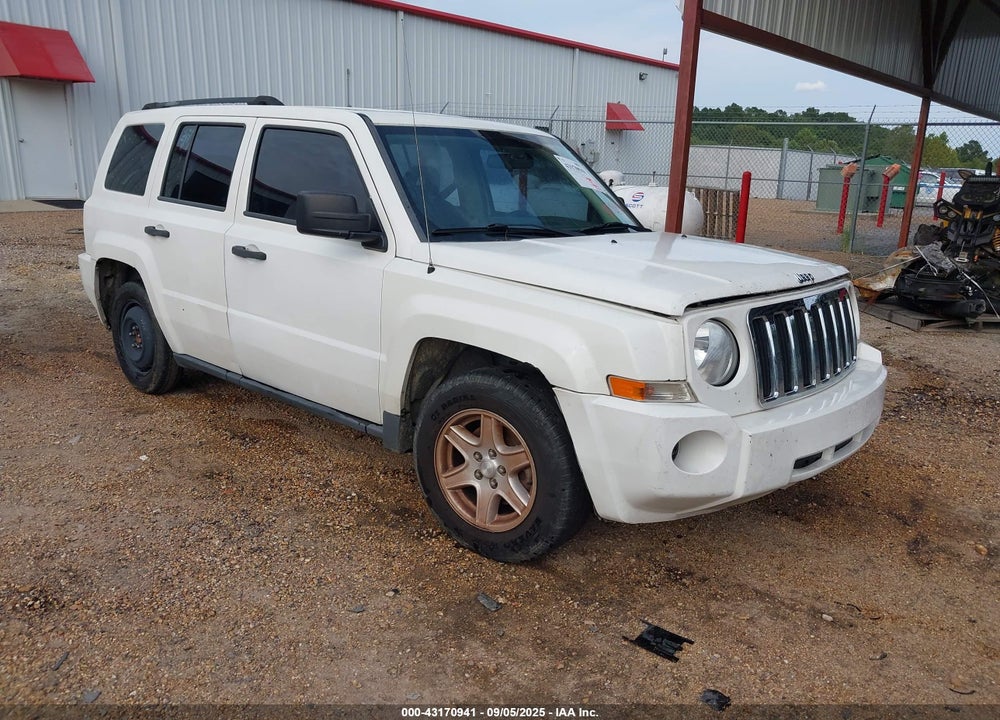 2007 JEEP PATRIOT SPORT VIN: 1J8FT28017D398638