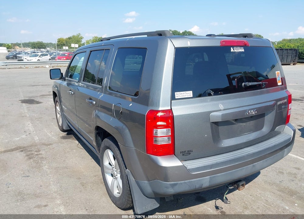 2013 JEEP PATRIOT VIN: 1C4NJPBB9DD250734
