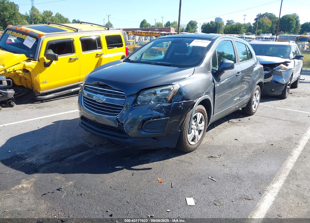 2016 CHEVROLET TRAX 1LS VIN: 3GNCJKSB4GL271538