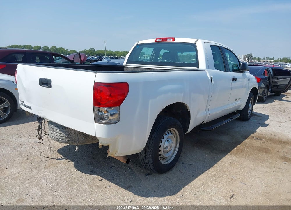 2008 TOYOTA TUNDRA 2WD TRUCK BASE 4.7L V8 (A5) VIN: 5TFRT54158X025915