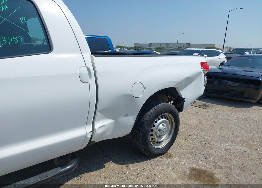 2008 TOYOTA TUNDRA 2WD TRUCK BASE 4.7L V8 (A5) VIN: 5TFRT54158X025915