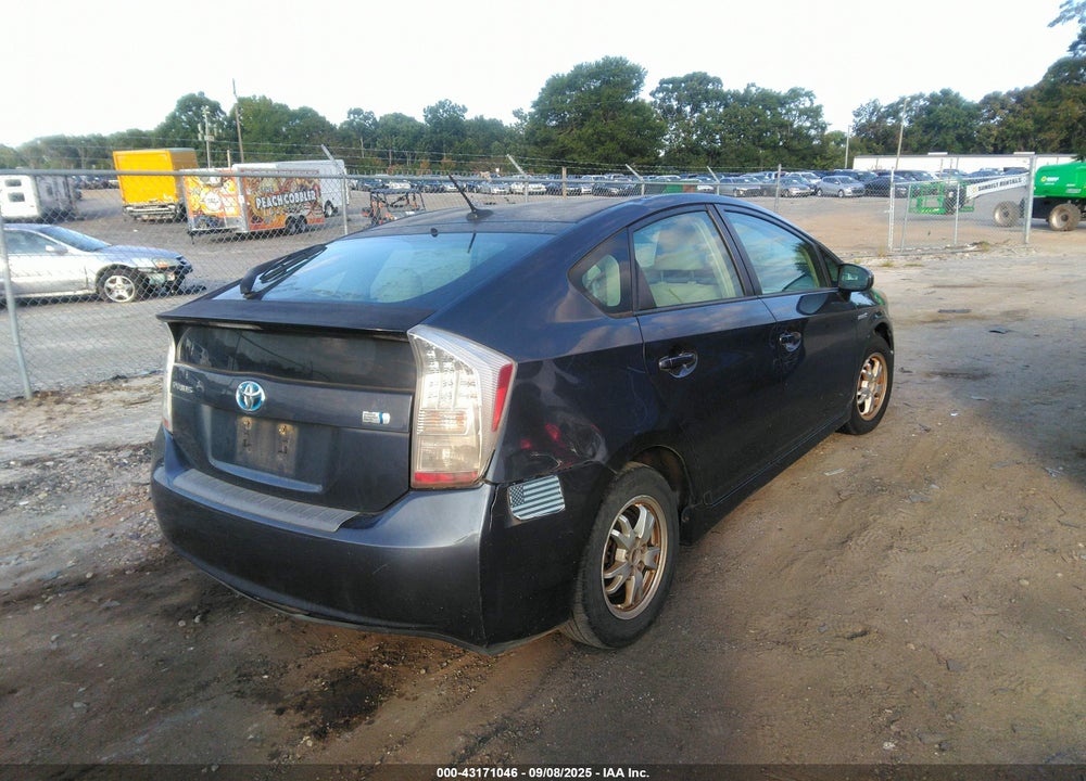 2011 TOYOTA PRIUS THREE VIN: JTDKN3DU5B1407205