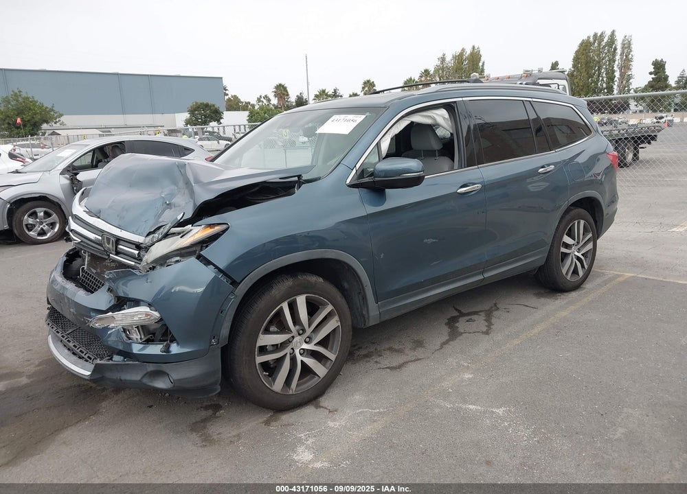 2018 HONDA PILOT ELITE VIN: 5FNYF6H03JB026863