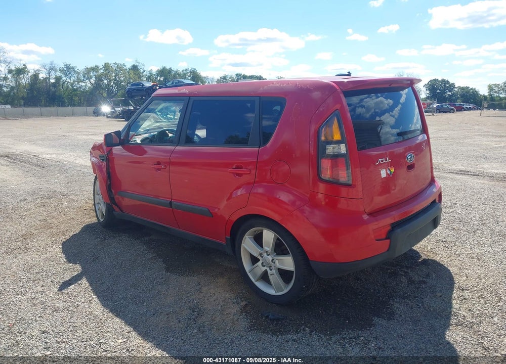 2011 KIA SOUL SPORT VIN: KNDJT2A20B7220353
