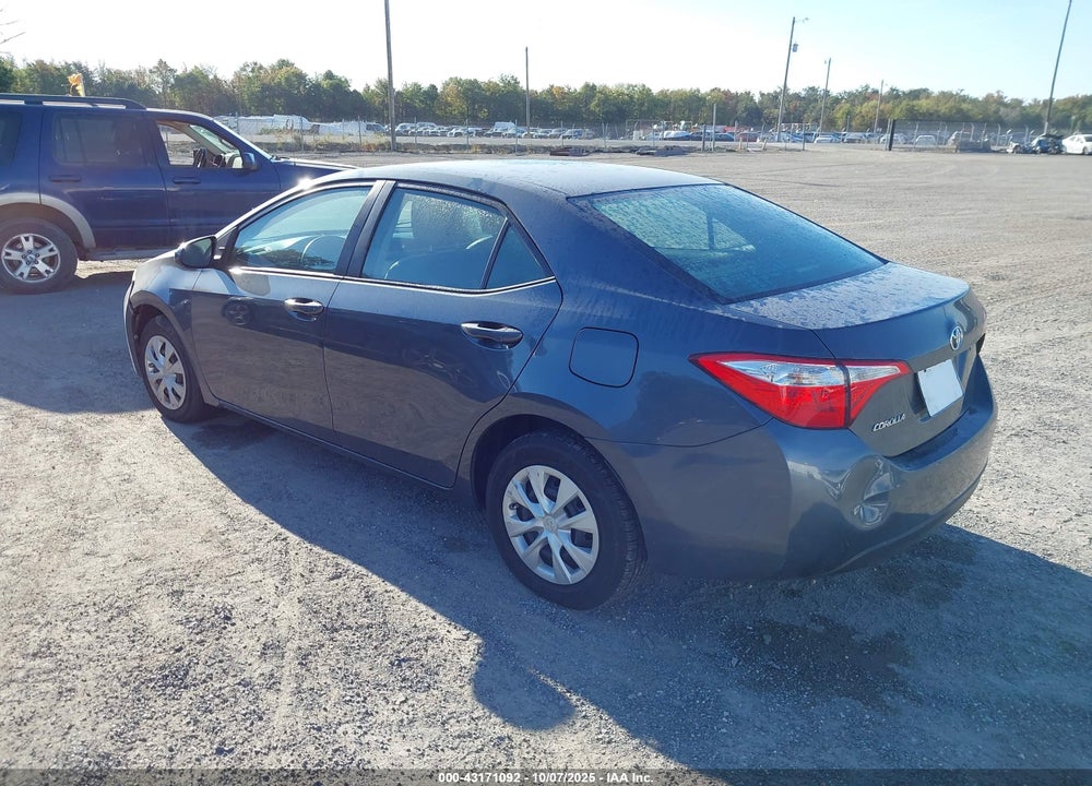 2016 TOYOTA COROLLA L VIN: 2T1BURHE9GC689134