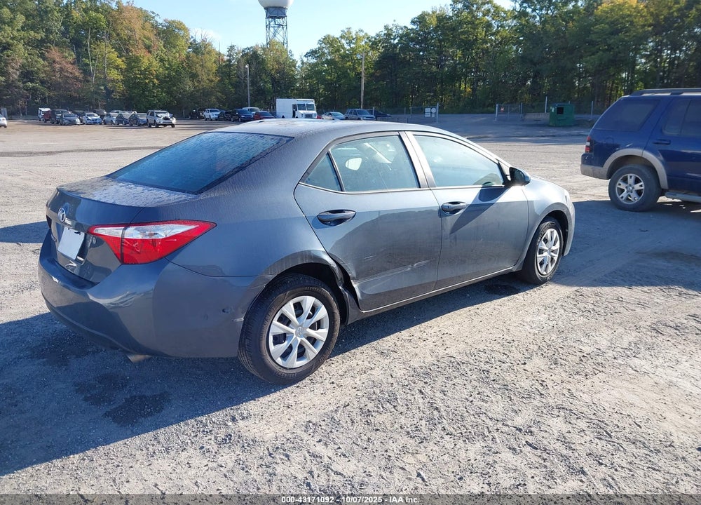 2016 TOYOTA COROLLA L VIN: 2T1BURHE9GC689134