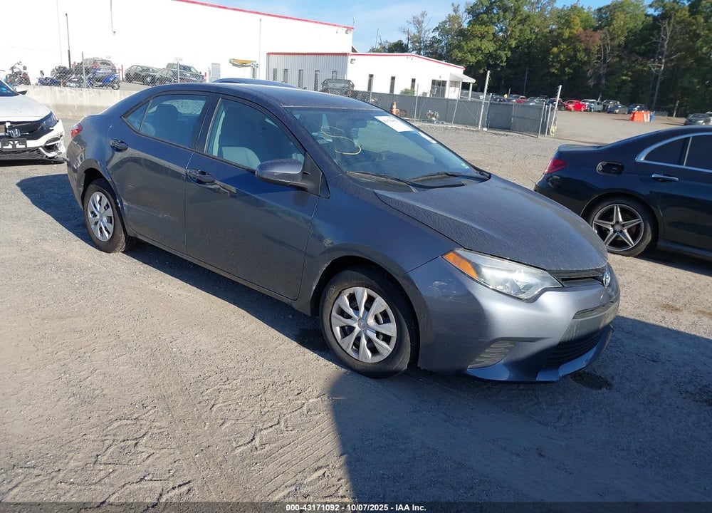 2016 TOYOTA COROLLA L VIN: 2T1BURHE9GC689134
