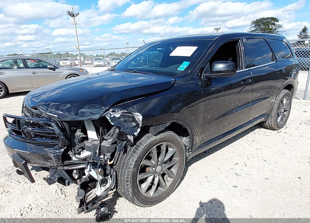 2014 DODGE DURANGO SXT VIN: 1C4RDJAG8EC327071