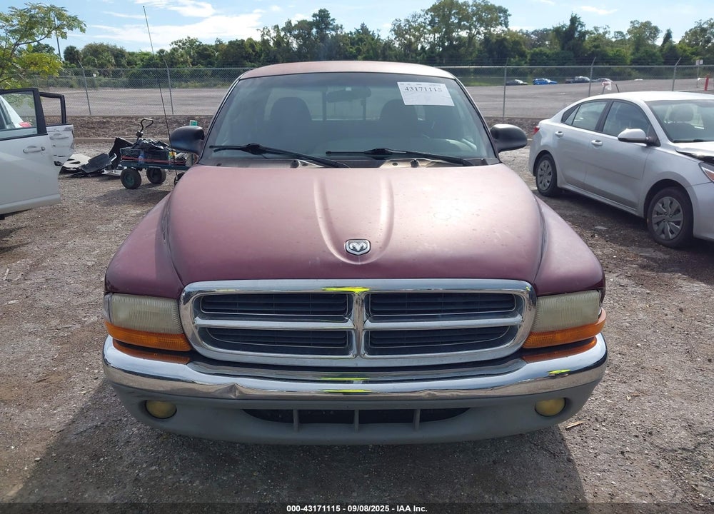 2000 DODGE DAKOTA SLT/SPORT VIN: 1B7GL22X9YS737189