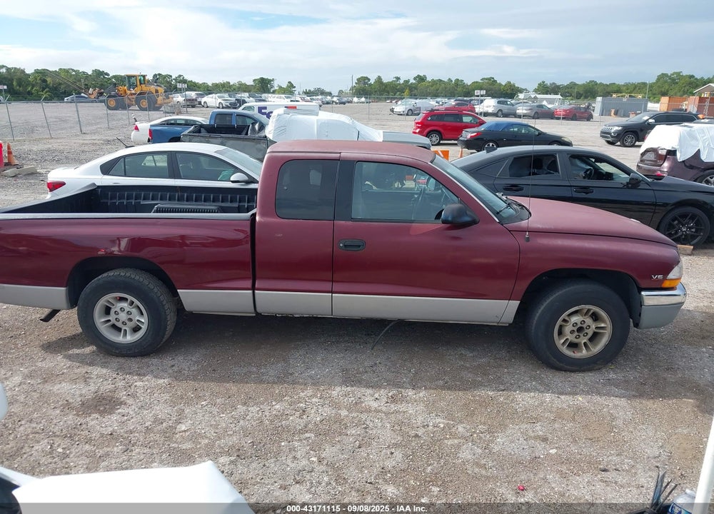 2000 DODGE DAKOTA SLT/SPORT VIN: 1B7GL22X9YS737189