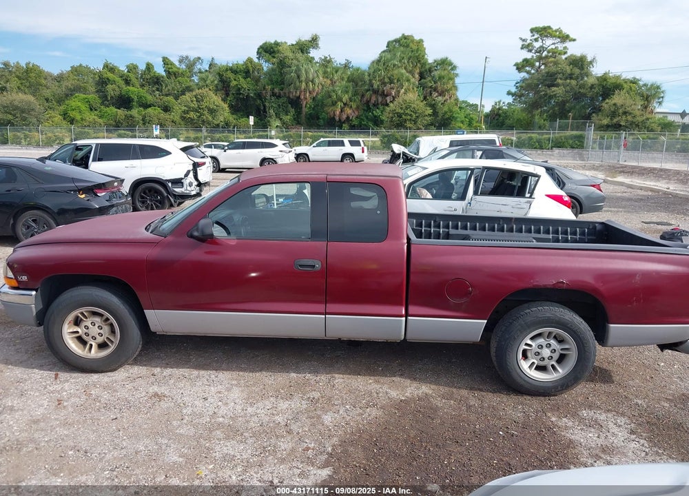2000 DODGE DAKOTA SLT/SPORT VIN: 1B7GL22X9YS737189
