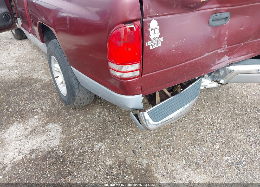 2000 DODGE DAKOTA SLT/SPORT VIN: 1B7GL22X9YS737189