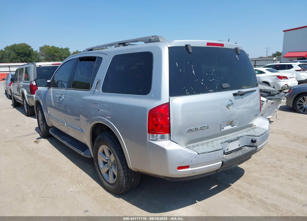 2008 NISSAN ARMADA SE VIN: 5N1AA08DX8N612628