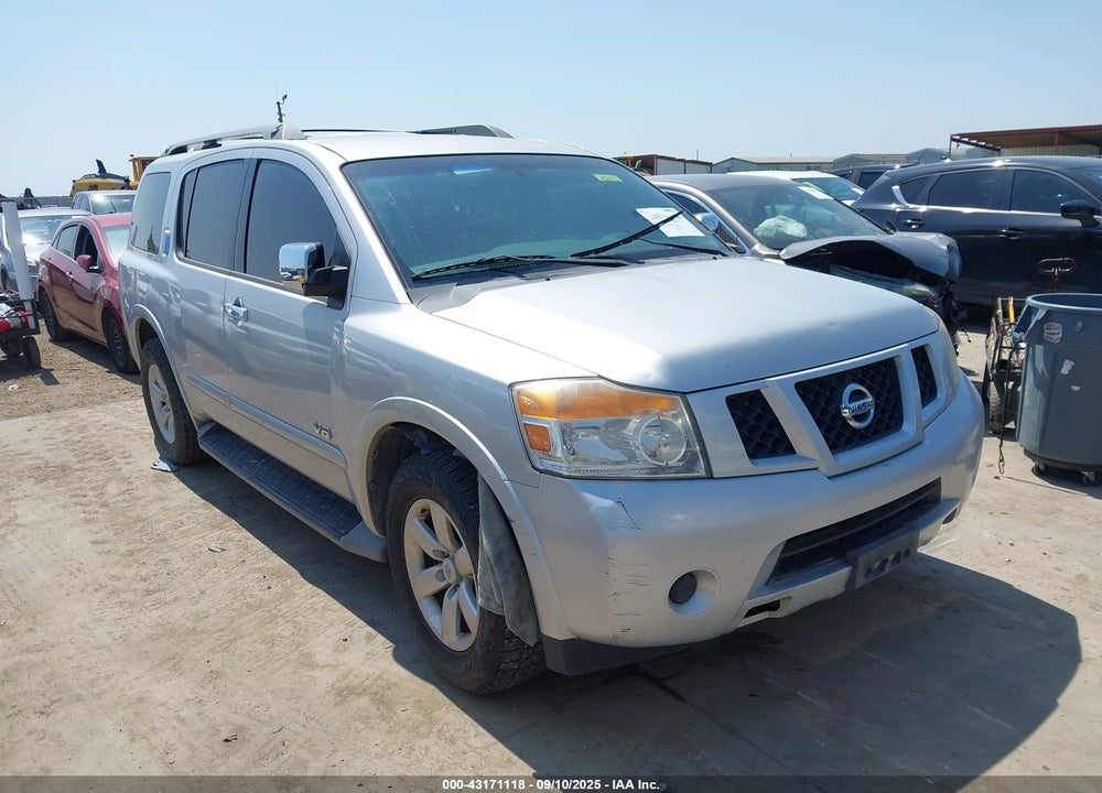 2008 NISSAN ARMADA SE VIN: 5N1AA08DX8N612628