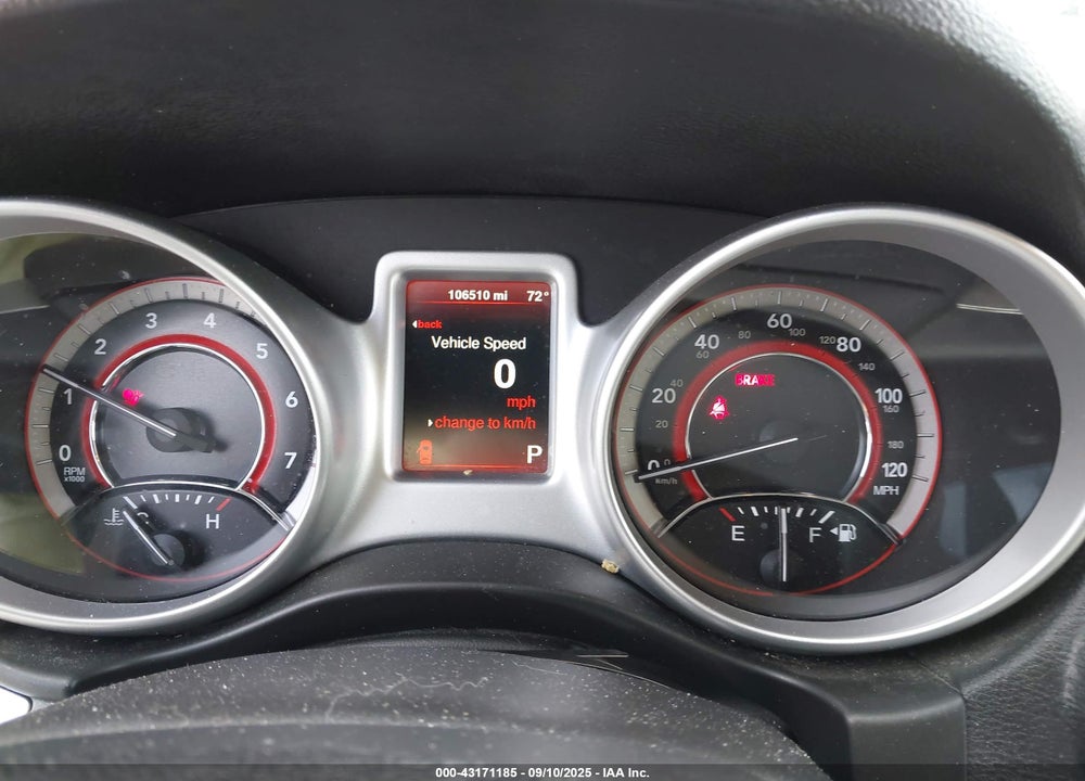 2014 DODGE JOURNEY VIN: 3C4PDCBG4ET251810