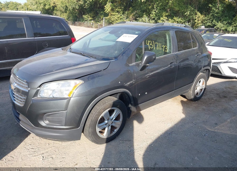 2016 CHEVROLET TRAX VIN: 3GNCJPSB6GL215260