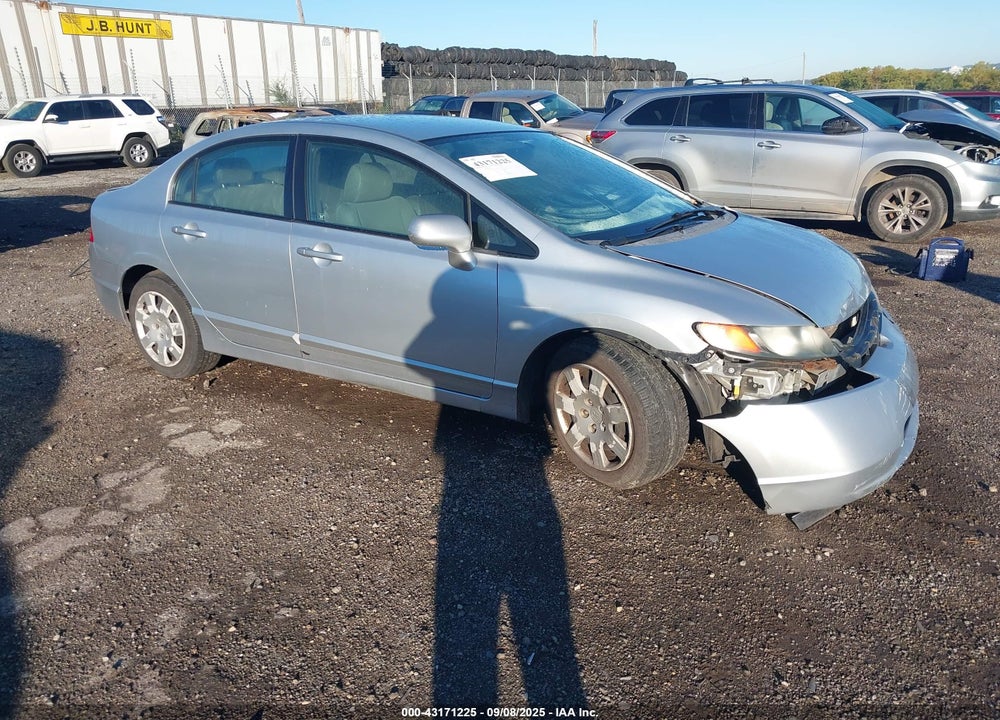 2008 HONDA CIVIC LX VIN: 2HGFA165X8H514172