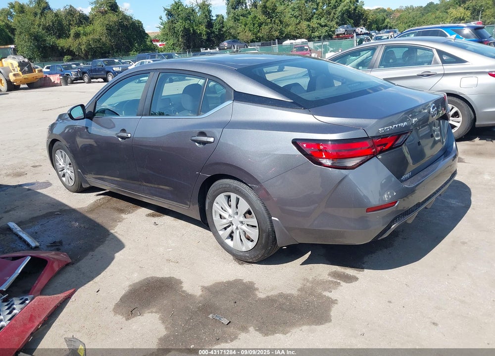 2020 NISSAN SENTRA VIN: 3N1AB8BV0LY291392