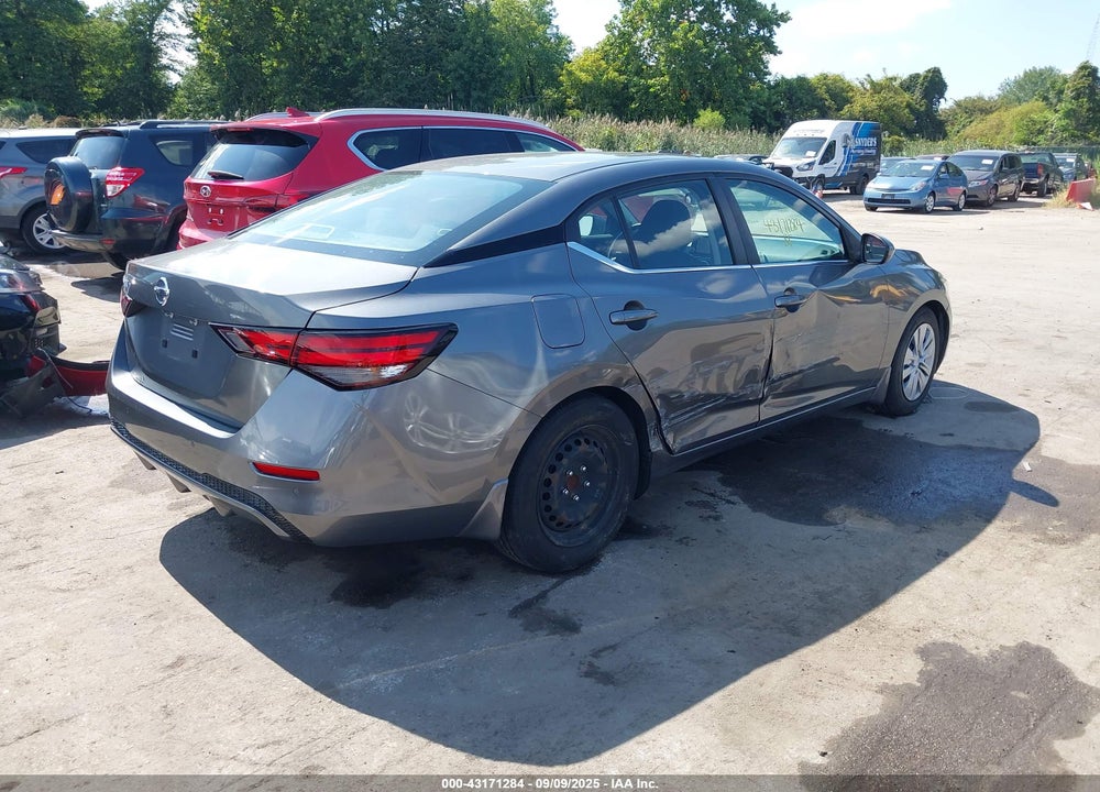 2020 NISSAN SENTRA VIN: 3N1AB8BV0LY291392