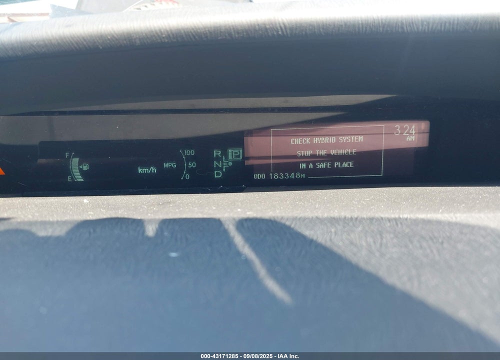 2012 TOYOTA PRIUS PLUG-IN VIN: JTDKN3DP1C3014320