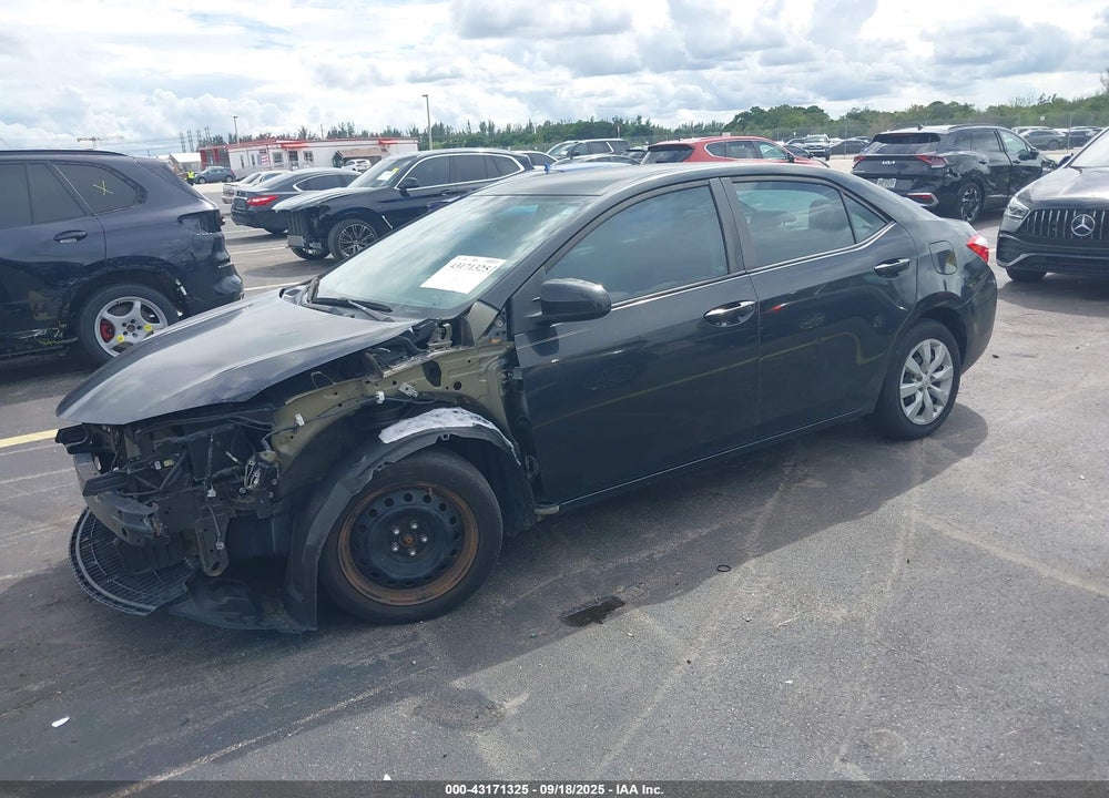 2016 TOYOTA COROLLA VIN: 2T1BURHE8GC740980