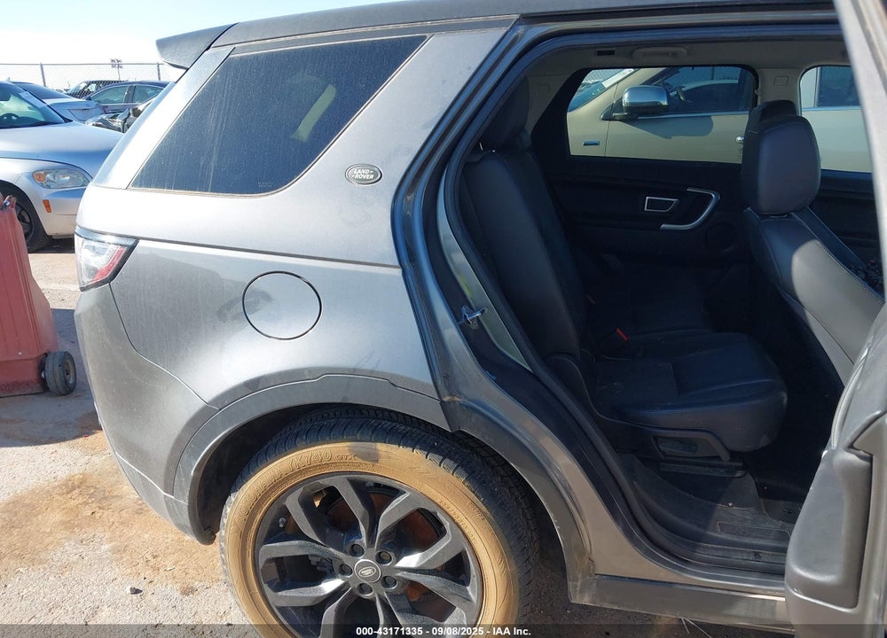 2015 LAND ROVER DISCOVERY SPORT VIN: SALCP2BG3FH543828