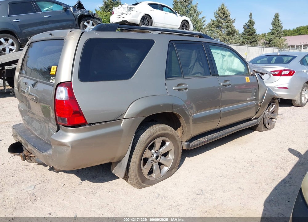 2006 TOYOTA 4RUNNER LIMITED V8 VIN: JTEBT17R460064671