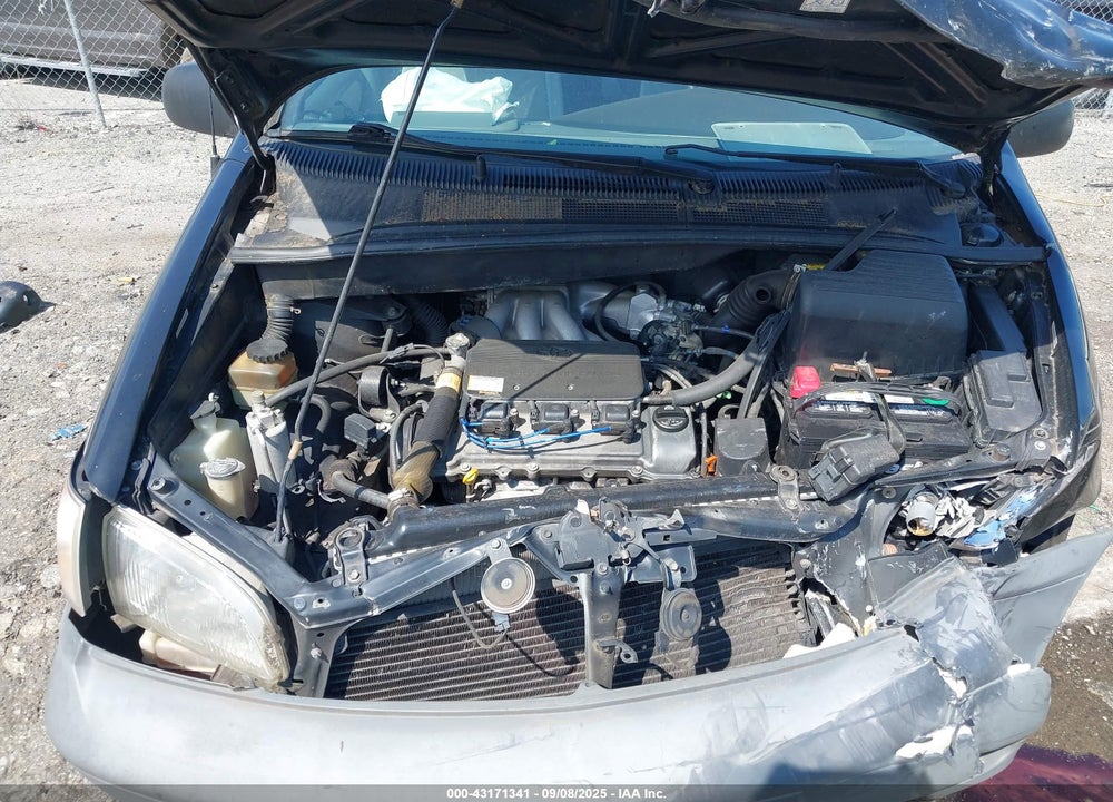 2000 TOYOTA SIENNA LE VIN: 4T3ZF13C6YU244793
