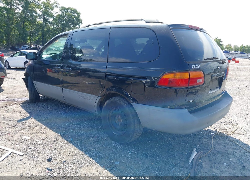 2000 TOYOTA SIENNA LE VIN: 4T3ZF13C6YU244793