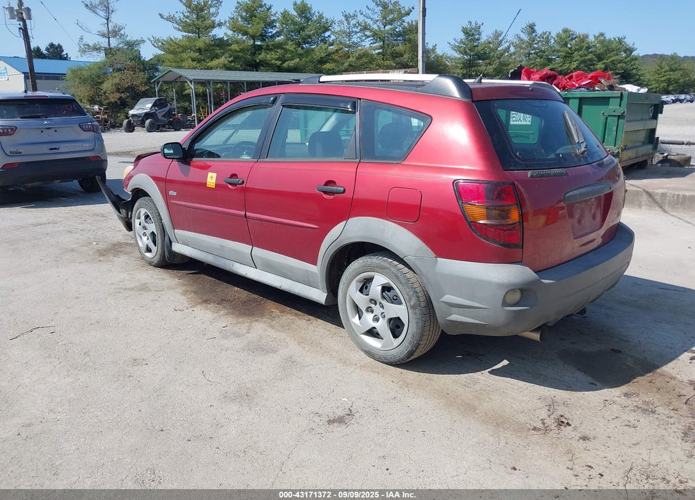 2008 PONTIAC VIBE VIN: 5Y2SL65828Z412249