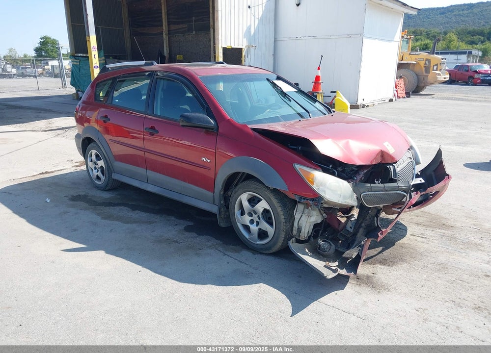 2008 PONTIAC VIBE VIN: 5Y2SL65828Z412249