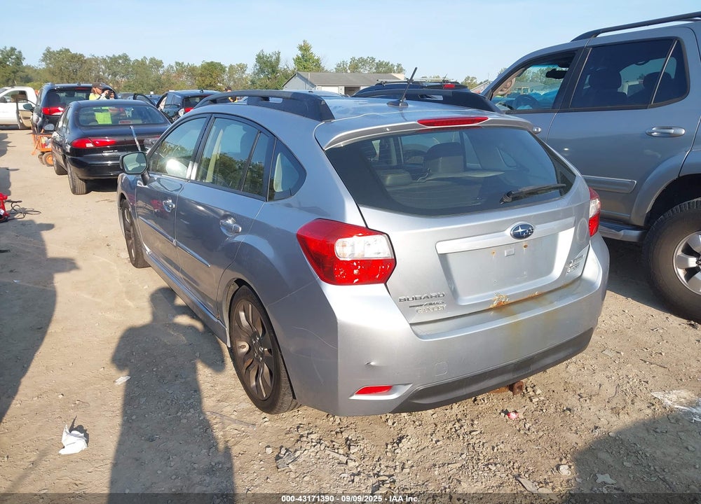 2012 SUBARU IMPREZA VIN: JF1GPAU63CH232439