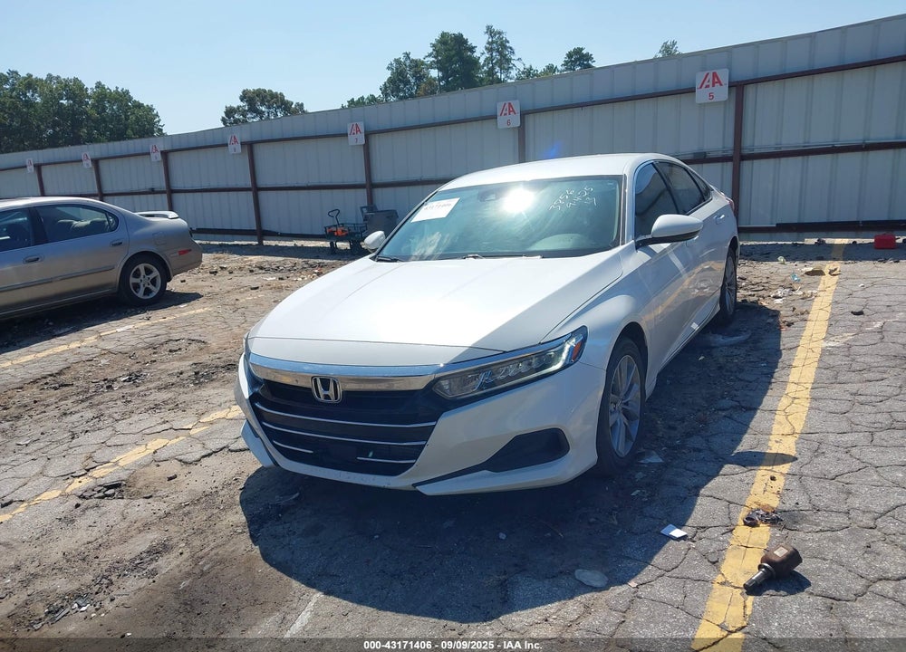 2021 HONDA ACCORD VIN: 1HGCV1F10MA113856