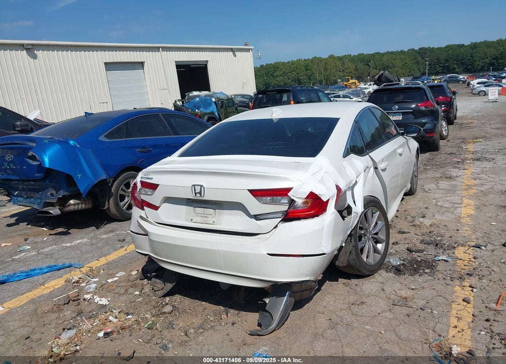 2021 HONDA ACCORD VIN: 1HGCV1F10MA113856